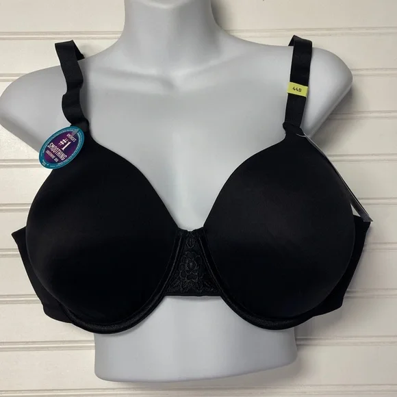 Vanity Fair Beauty Back Black Bra-44B - Picture 2 of 9